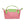 Pink Nylon Mini Pouch Handle Strap