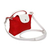 Red Nylon Mini Pouch Handle Strap