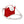 Red Nylon Mini Pouch Handle Strap