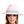 AKA Sorority Pink Fedora Pearl Band Hat for Women