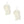 Fish Hooks Clear Glitter Natural Hair Earrings