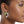 Fish Hooks Silver African Woman Rhinestone Earring