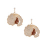 Gold Afro Queen Fishhooks