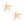 Studs White Gold Tropical Flower Earring for Women