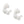 Drop Swirl Silhouette Silver Earrings for Women