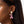 Breast Cancer Stud Gold Pink Ribbon Leg Earrings