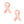 Studs Gold Light Pink Ribbon Believe Earrings