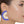 Studs Blue Crystal Semi Circle Luminous Earrings