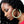 Pink Green Pearl Hoops for Women