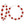 DST Sorority Red White Pearl Hoops for Women