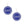 ZPB Sorority Round Blue Fish Hook Earrings