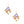 SGRHO Greek Heartfelt Pride Bling Fish Hooks
