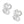 Clip On High End Silver Ribbon Pearl Earrings