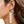 Tassel Silver G Rhinestone Fringe Earrings Women