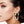 Studs Gold Pave Oval Loop Design Earrings Women