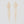 Tassel Long Gold Glam Heart Buckle Fringe Earrings