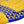 SGRHO Yellow Blue Touch and Grip Knit Winter Gloves