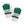 AKA Green Finger Touch and Grip Knit Winter Gloves