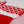 DST Red White Touch and Grip Knit Winter Gloves