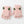 Convertible Fingerless Mittens Pink Fur Reindeer