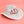 DST Sorority Silver Red Rhinestone Fedora Hat