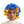 SGRHO Sorority Blue Gold Satin Sleep Bonnet Cap