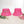 AKA Sorority Pink Mesh Embroidered Bucket Hat