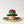 Red Crochet Multicolor Ruffle Bucket Hat Women