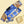 SGRHO Sorority Blue and Gold Sequin Jersey Shirt