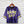 Jersey Purple Yellow Sequin GAME DAY Crop Top