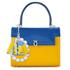 Yellow Blue Sorority Keychain
