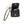 Black Quilted Gold AirPods Earbud Case Keychain