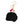 Keychain Melanin Poppin Afro Pink Purse Charm