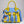 Blue Gold Hat Pearl Keychain SGRHO