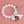 AKA Pink Green Hat Pearl Keychain