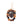 Melanin Wood Bead Keychain
