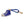 Keychain Royal Blue Bling Chucks Charm for Women