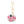 AKA Sorority Clear Pretty Girl Padded Keychain