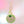 AKA Sorority Green Pretty Girl Padded Keychain