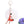 DST Sorority Glam Gal Pom Pom Keychain Women