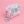 AKA Sorority Iridescent Zipper Pouch Keychain Clip