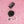 Keychain Black Camellia Pearl Wristlet Bag Clip