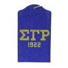 SGRHO Blue Sparkle Sorority Pride ID Badge Holder