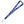 ZPB Blue Canvas Lanyard ID Badge Clip Women