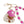 Breast Cancer Supportive Sister Gold Keychain Clip