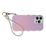 Rhinestone Phone Wrist Strap Clear Bling Accessory