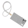 Rhinestone Long Phone Strap Clear Bling Lanyard