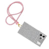 Rhinestone Long Phone Strap Pink Bling Lanyard