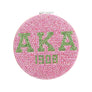 AKA Sorority Pink Bling Mirror Compact