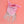 Pink and White Bandana Bling Fringe Necklace